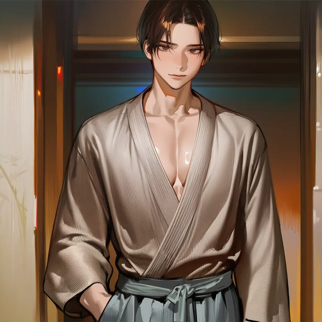 男행인
